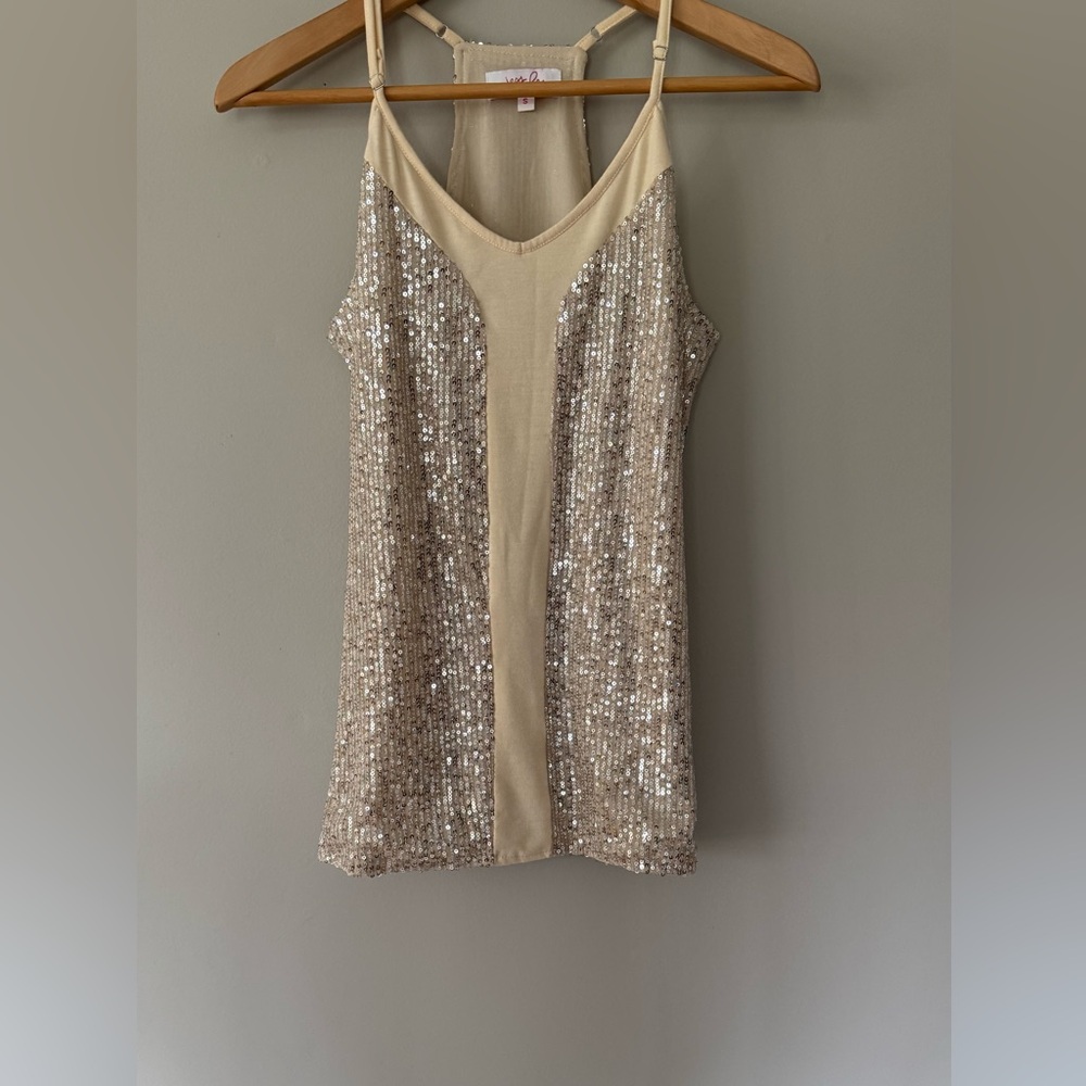 Boutique Jess Lea glitter top size S